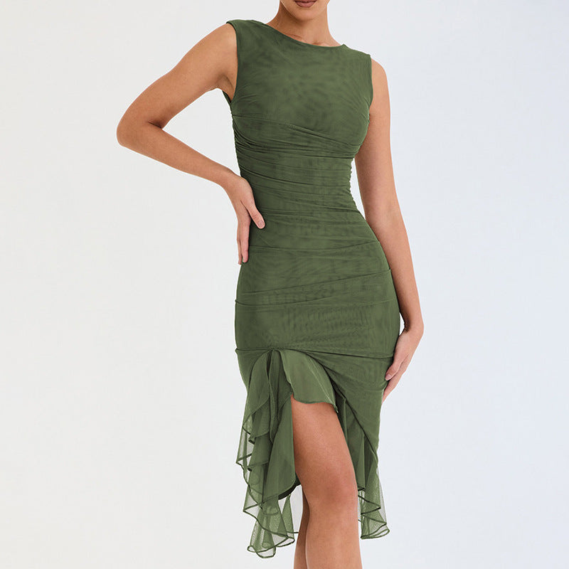 Elizabeth | Slim Skinny Sleeveless Dress